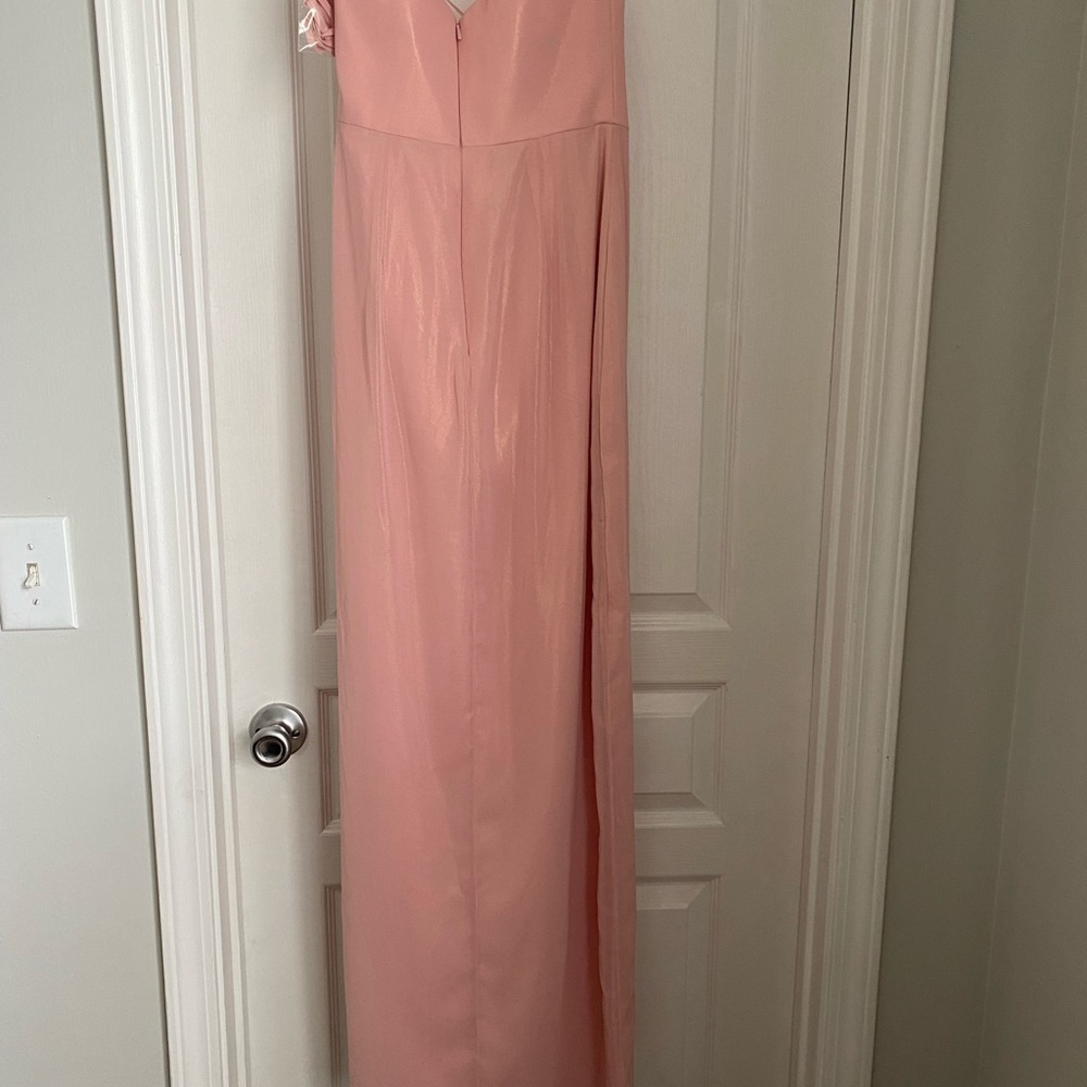 Rose Gold Bella Bridesmaids Dress / Size 00 - Picture 5 of 6